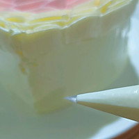 #为爱下厨 七夕橄浪漫#心形奶油蛋糕的做法图解17