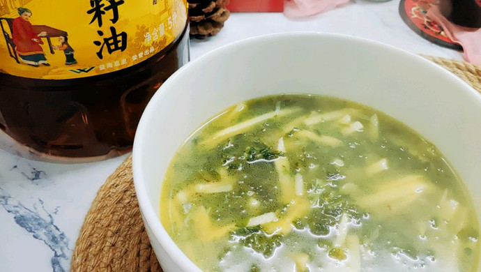 冬笋雪菜豆瓣汤