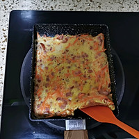 胡萝卜火腿厚蛋烧的做法图解10
