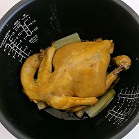 #15分钟周末菜#一个电饭煲就搞定的懒人盐焗鸡的做法图解7