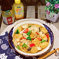 #做饭吧！亲爱的#油豆腐焖鱼腩的做法图解8