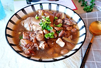 花生黄豆猪蹄汤的做法