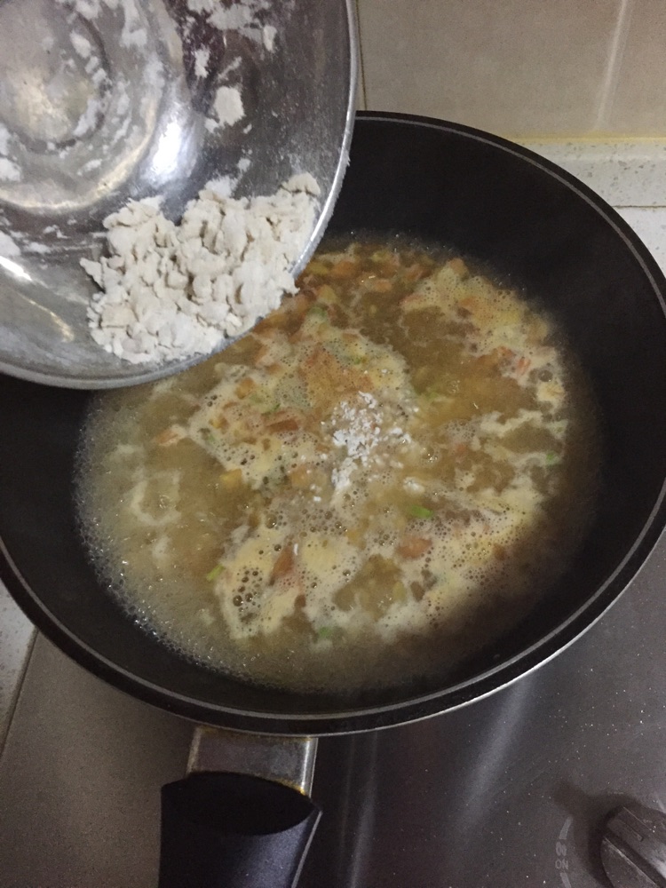 疙瘩汤的做法图解6