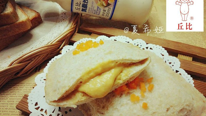 爆浆口袋面包