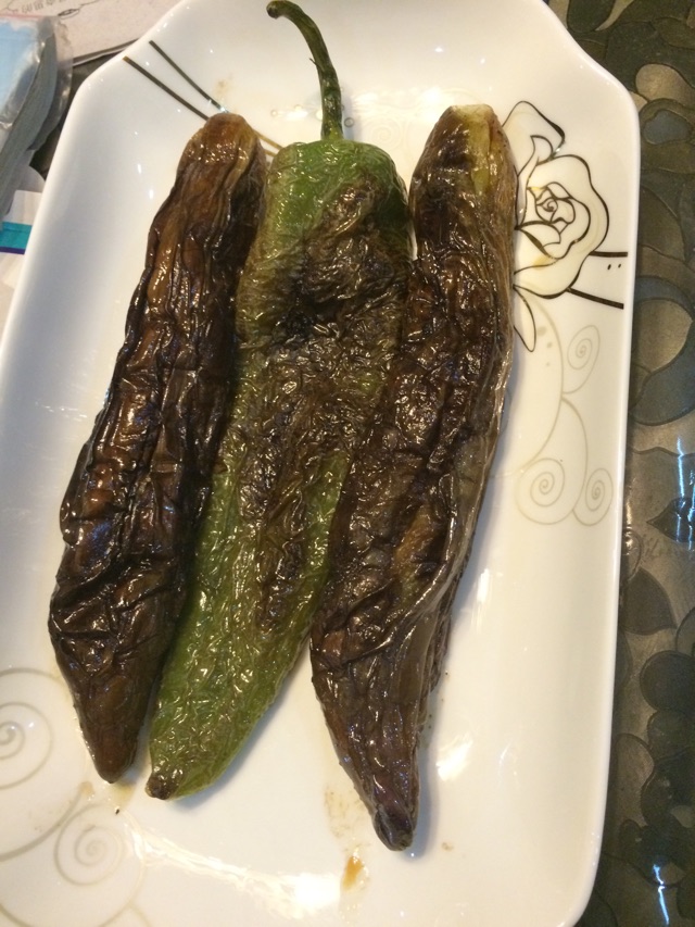 尖椒扒全茄的做法图解4