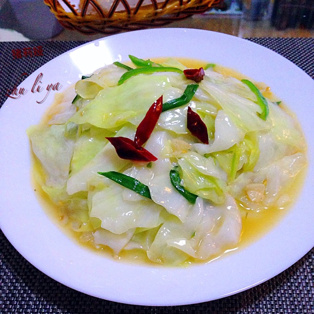 炝炒酸辣包菜#金龙鱼外婆乡小榨菜籽油#的做法图解8