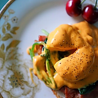 #童年不同样，美食有花样#芝士班尼迪克蛋的做法图解6