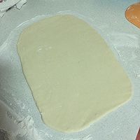 蜜豆刀切馒头---一次发酵的做法图解3