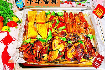 牛年红红火火全家福