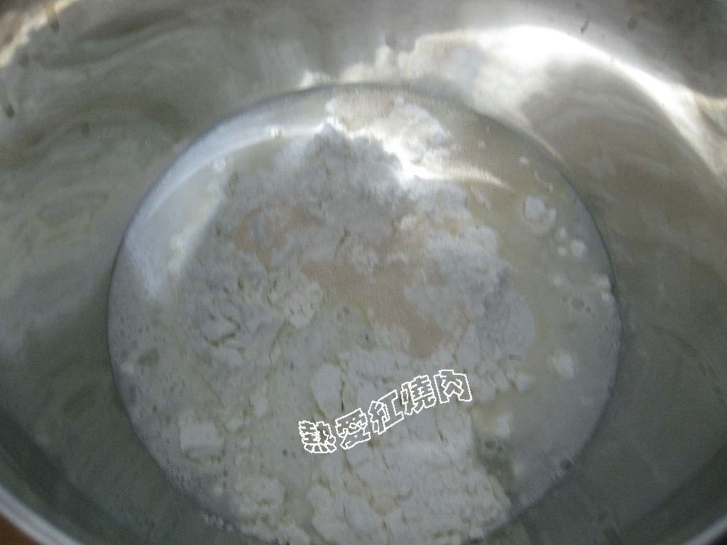 豆沙寿桃包的做法图解1