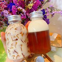 柠檬茶冻撞奶的做法图解11