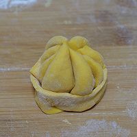 #摩其林美味CP#秋季专属-南瓜花朵馒头的做法图解16