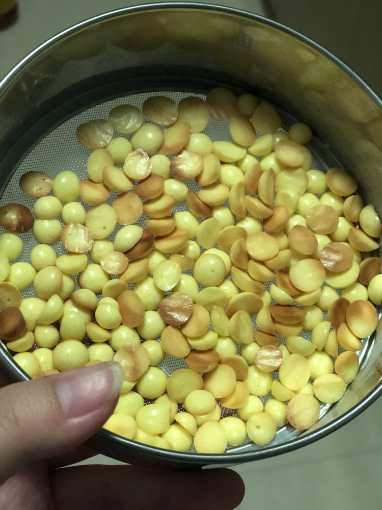无添加蛋黄溶豆(6月-1岁)的做法