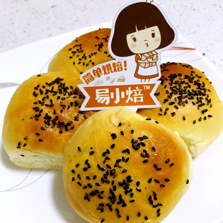 红豆沙小面包——爱上易小焙从“红豆沙小面包”开始的做法图解8