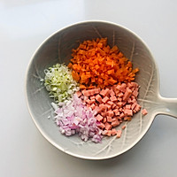 烤箱版花环手抓饼的做法图解2