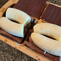 香蕉巧克力千层派的做法图解12