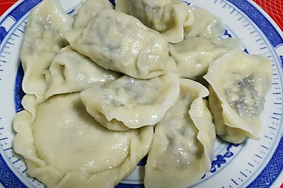 清香虾仁三鲜饺