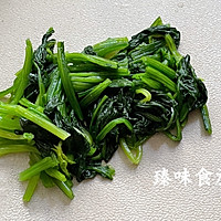 虾皮拌菠菜的做法图解6