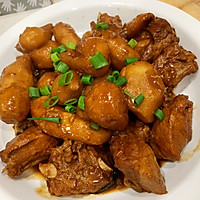 香糯可口 芋头红烧排骨的做法图解7