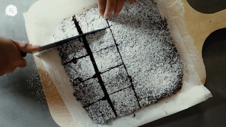 核桃巧克力三角蛋糕【安卡西厨】的做法图解12