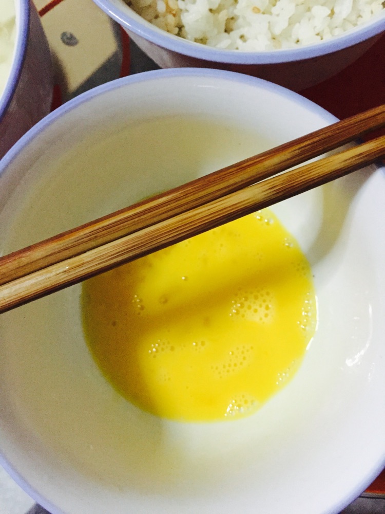 鸡肉蛋炒饭的做法图解3