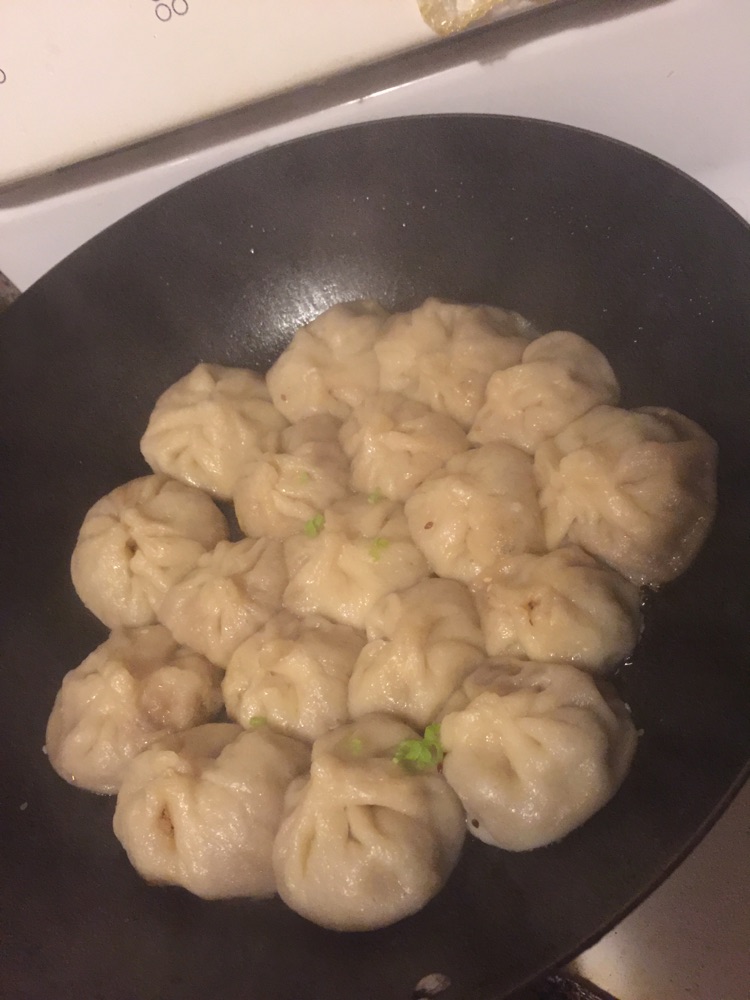 生煎包，咖喱牛肉土豆的做法图解5