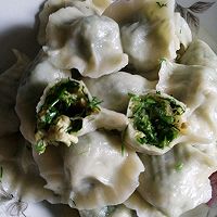 素馅饺子   鸡蛋茴香的做法图解8