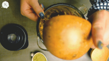 抹茶味蜜饯坚果能量球【安卡西厨】的做法图解2