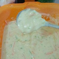 角瓜胡萝卜薄饼的做法图解5