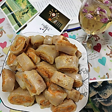 水晶红薯芝麻卷