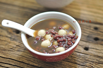 古方红糖试用之红糖豆沙圆子