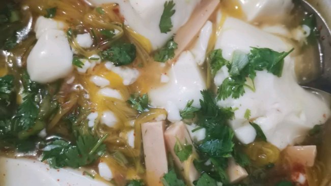 黄花菜卤豆腐脑（咸豆花万岁）的做法