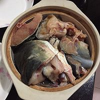 （腐竹）鱼头煲的做法图解2