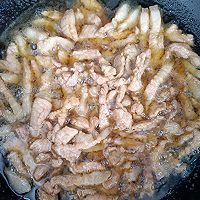青椒炒肉丝的做法图解3