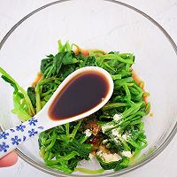 菠菜陈醋花生米的做法图解11