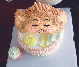 小猴蛋糕为豆果庆生#豆果5周年#的做法