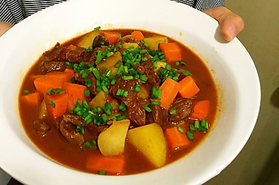西红柿土豆炖牛肉 超详细 超级下饭