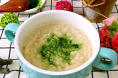 菠菜米粉糊