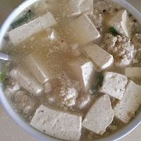 老豆腐炖肉丸的做法图解4