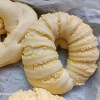 美食美刻之椰蓉花环面包的做法图解12