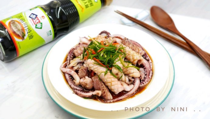 清蒸鱿鱼