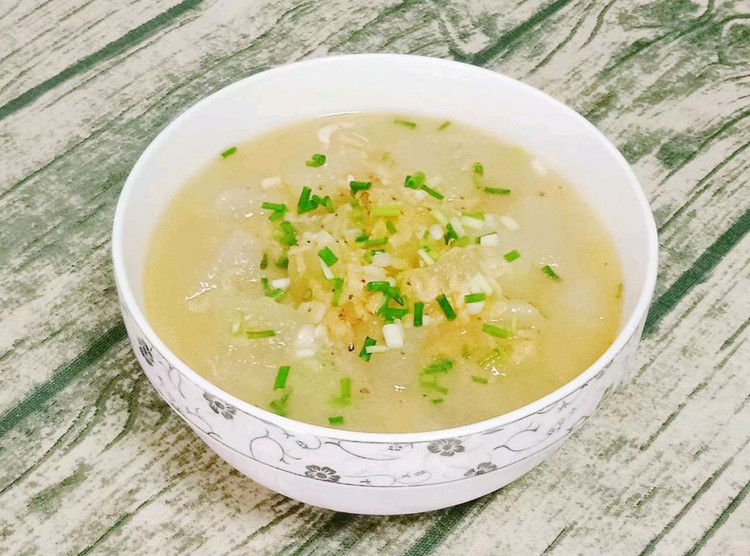 冬瓜虾皮汤的做法