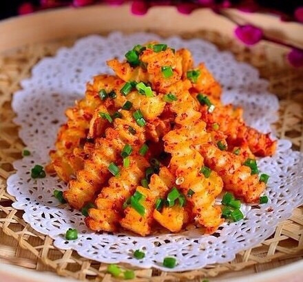 香辣狼牙土豆