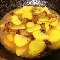 五花肉闷土豆-能吃两碗饭系列的做法图解5