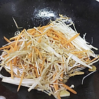 千丝万缕【鸡丝金针菇】的做法图解7