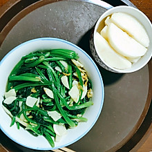 虾皮炒菠菜
