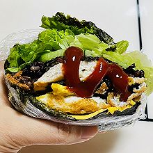 折叠海苔包饭