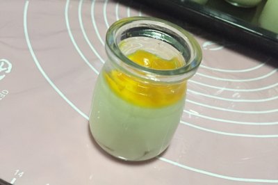 黄桃布丁