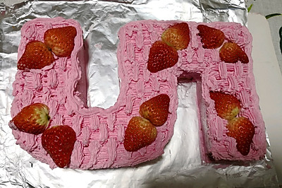 数字生日蛋糕