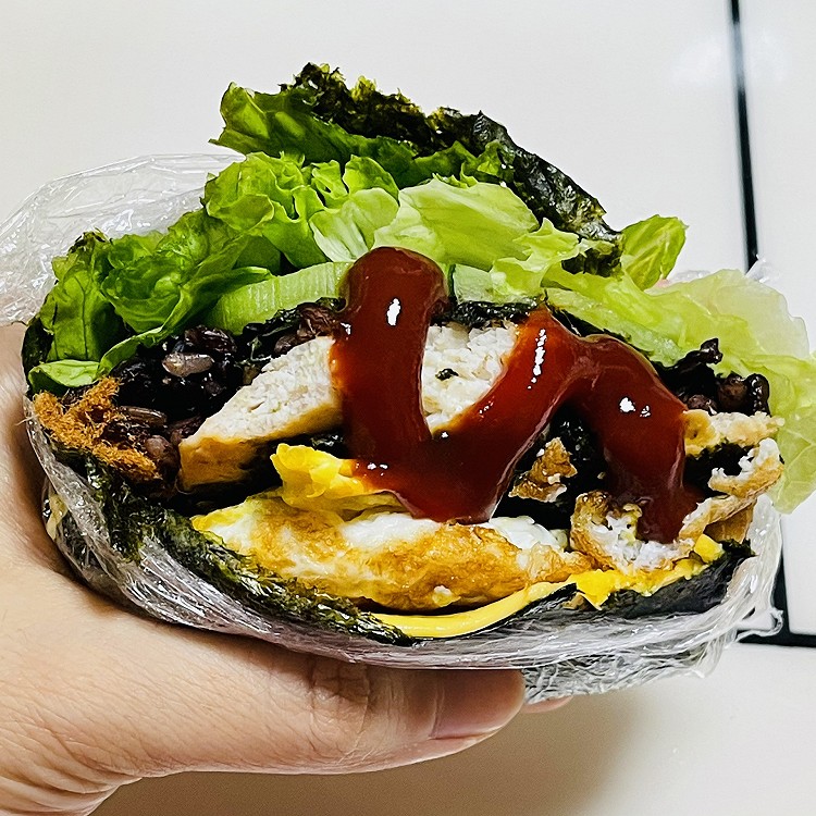折叠海苔包饭的做法